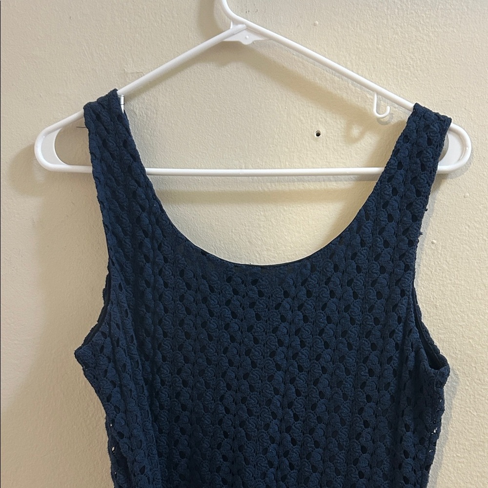 Lily Rose Navy Lace Dress - Picture 8 of 9